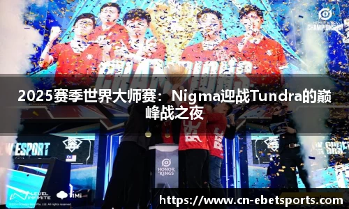 2025赛季世界大师赛：Nigma迎战Tundra的巅峰战之夜